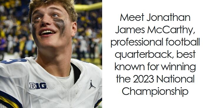 J. J. McCarthy: Bio And Career Highlights