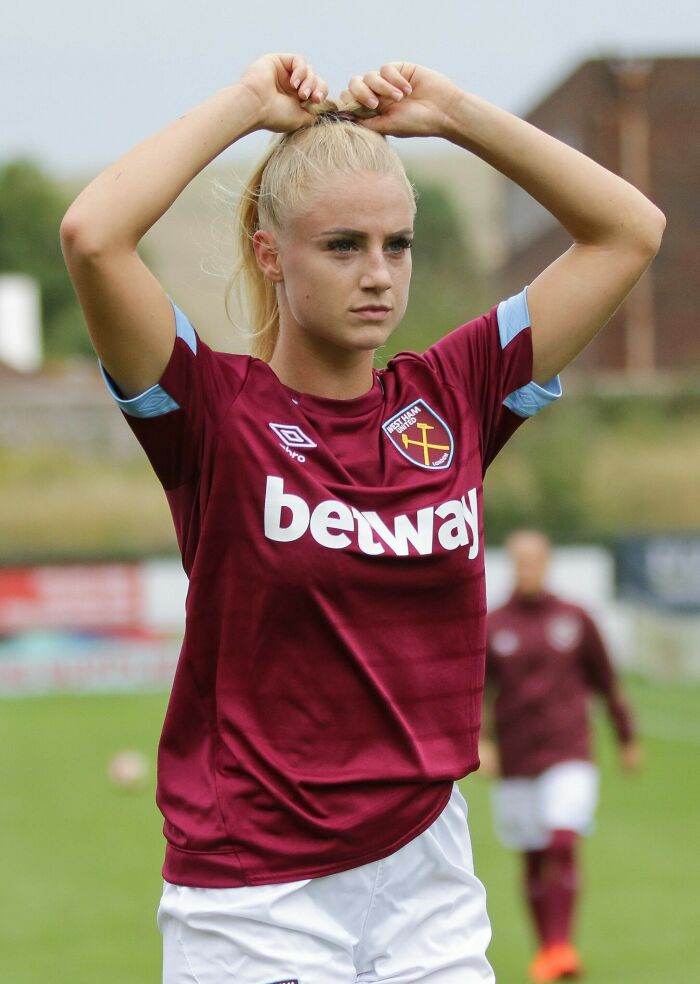Footballer Alisha Lehmann, 27