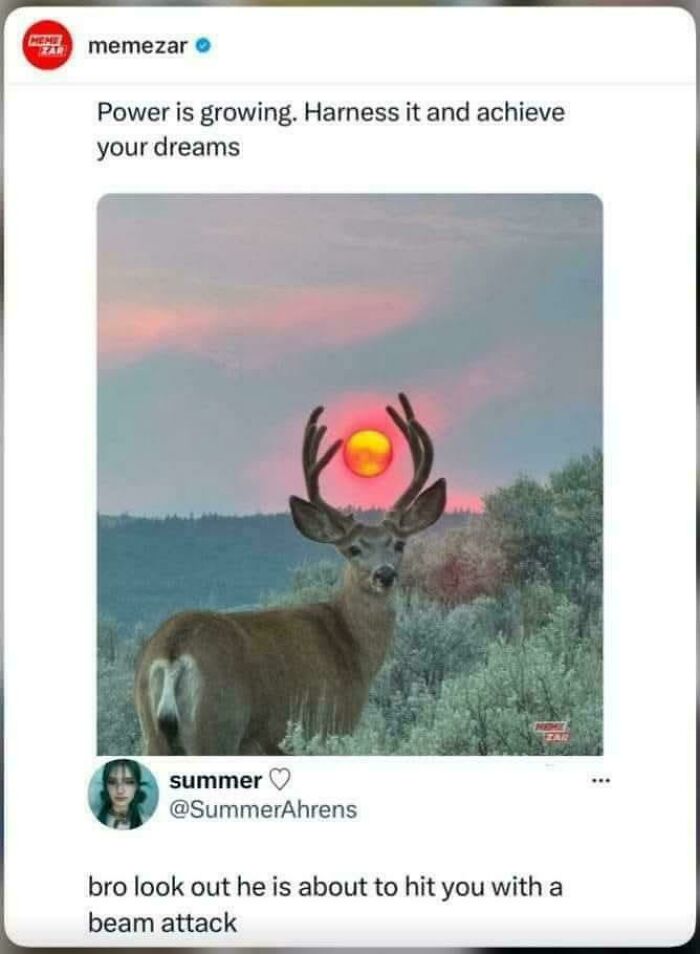 Deer,the Evergrowing Energy Sustainer