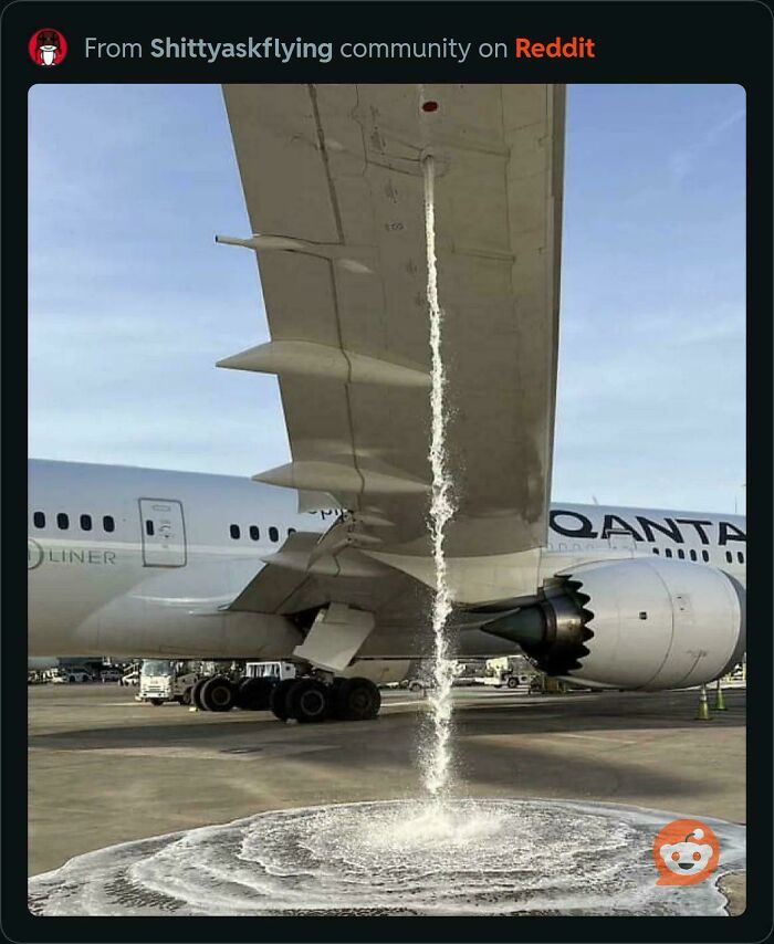 Close The Drain Valves Before You Refuel An Airliner. Last Week In Sydney