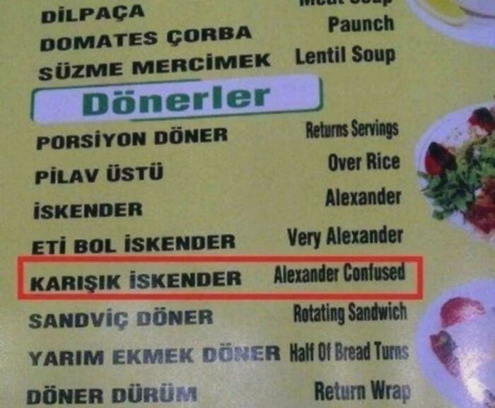 Blursed_menu Translation