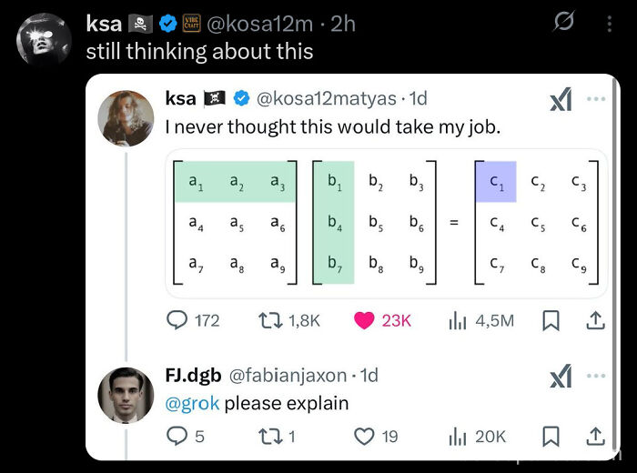 Screenshot of a Twitter conversation about programming memes highlighting the frustrating struggle of debugging code.