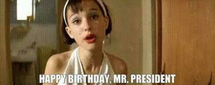 Scene from a movie showing a woman saying happy birthday, highlighting hilariously absurd movie and TV details.