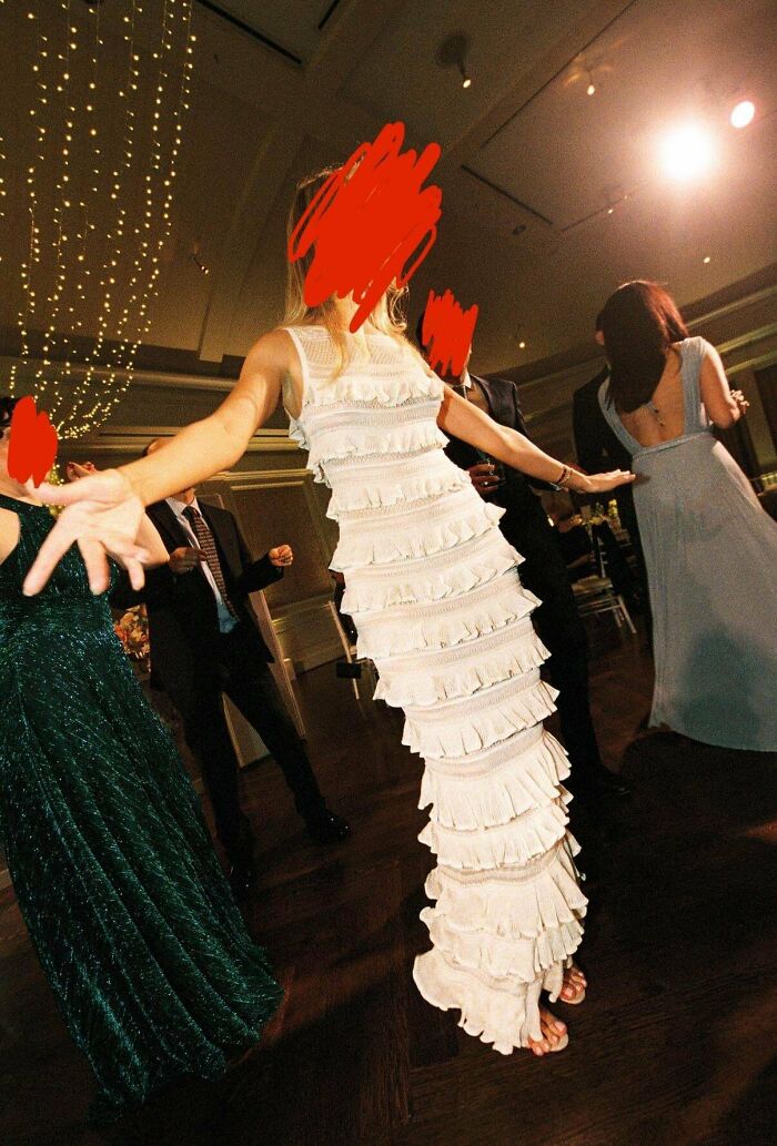Guest Wore White To My Wedding LOL……
