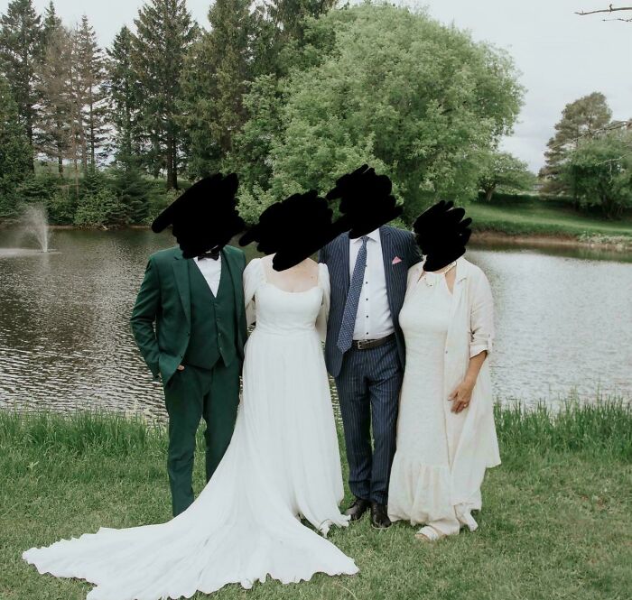 Stepmom Wore White To My Wedding After Being Told Not To