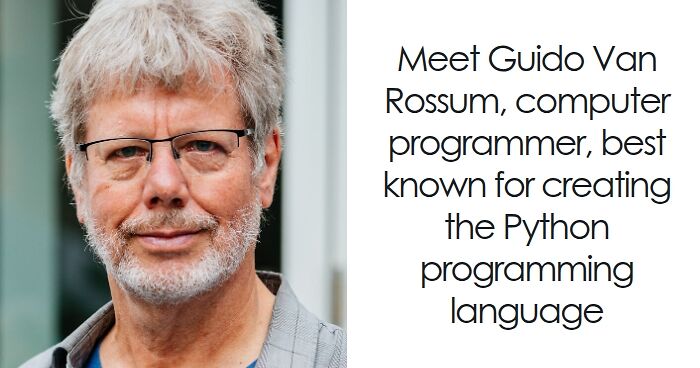 Guido van Rossum: Bio And Career Highlights
