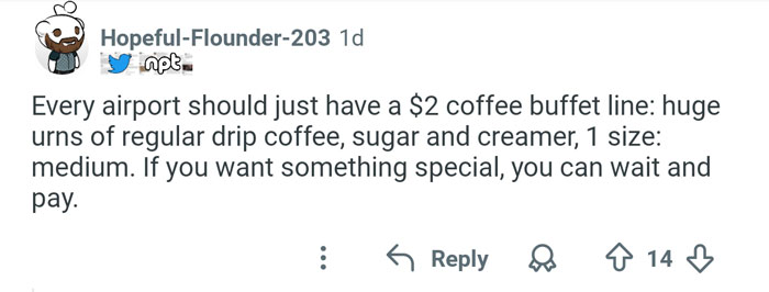 Airport baristas share their challenges working long hours serving coffee in busy airport environments.
