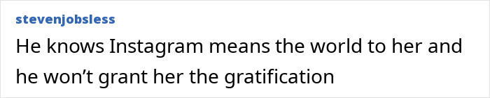 Screenshot of an Instagram comment discussing Timoth&eacute;e Chalamet cutting Kylie Jenner out of a Golden Globes post after their fight.
