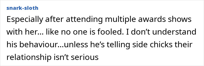 Screenshot of a comment discussing Timoth&eacute;e Chalamet cutting Kylie Jenner out of a Golden Globes post after their fight was exposed.