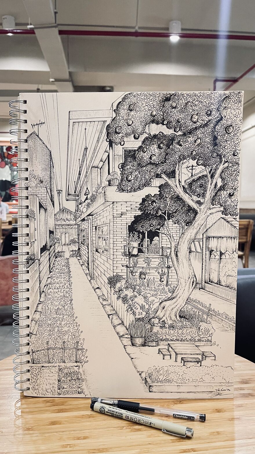 9 Gel Pen Drawings That I Practiced During My Lunch Break.