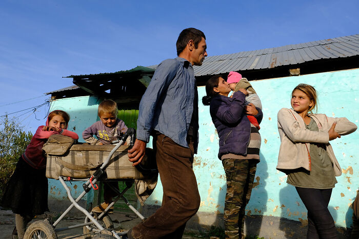 Gypsy Village, Romania By Orna Naor