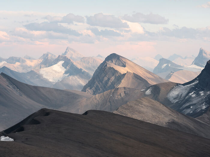 Tangle Ridge, Jasper National Park, Alberta From The Series 'Above The Treeline' By Sean Du