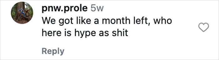 Comment on social media expressing excitement and hype about A Knight Of The Seven Kingdoms plot and characters.