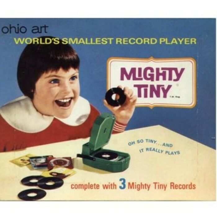 In 1970, Ohio Art Invented A Toy Phonograph And Promoted It As The "World's Smallest Record Player." It Also Had The World's Worst Sound