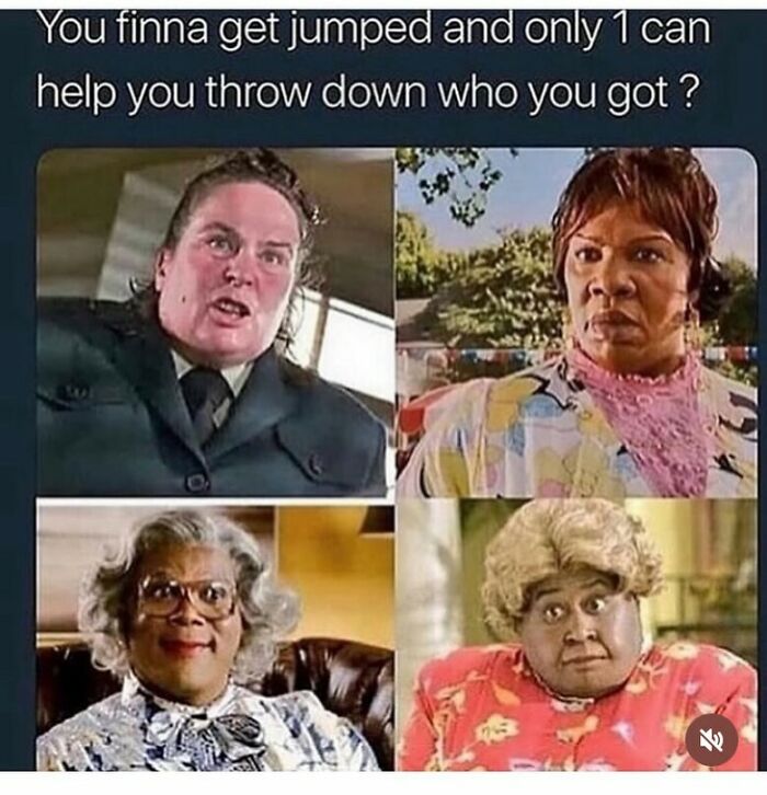 Four characters from a funny meme showing tough and quirky expressions, highlighting random memes humor and laughter.