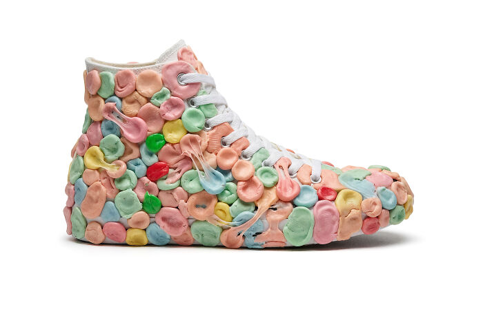 Gum Collection: Turning NYC Sidewalk Gum Into A Wearable Statement
