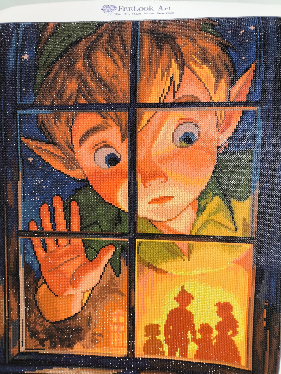 My Latest Diamond Painting: Peter Pan’s Longing For Home