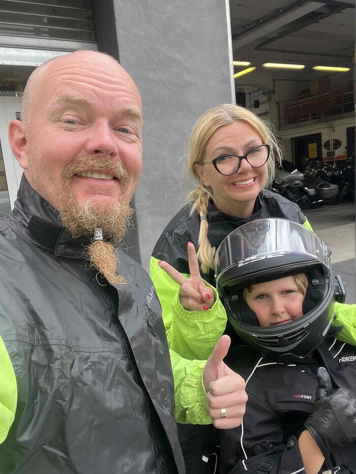 A Family Road Trip, Two Old Harleys, And 8,500 KM Of Hope For A 15-Year-Old With Cancer A Family Road Trip, Two Old Harleys, And 8,500 KM Of Hope For A 15-Year-Old With Cancer