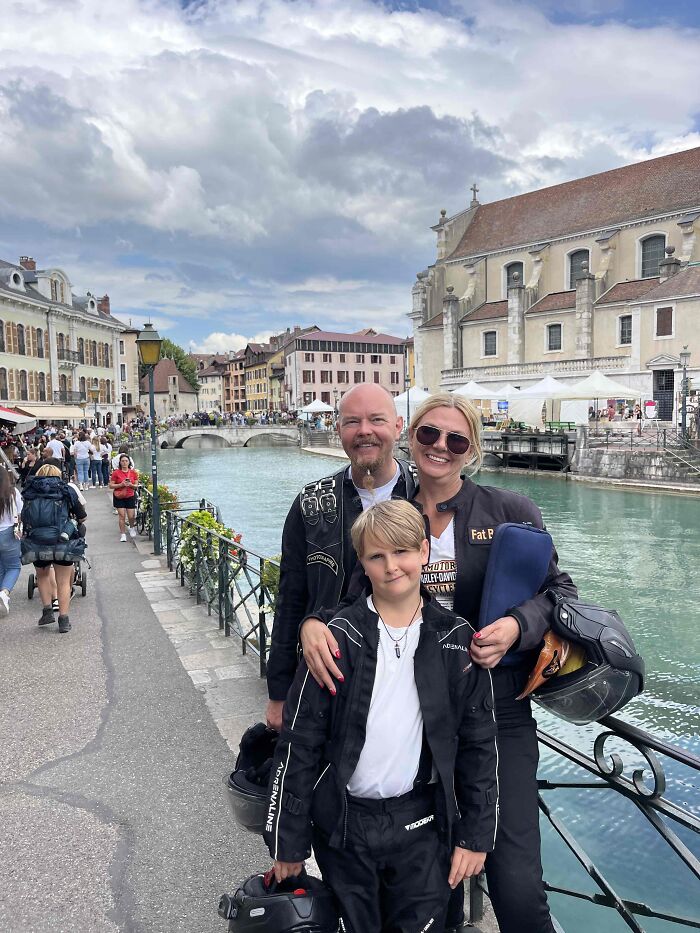 A Family Road Trip, Two Old Harleys, And 8,500 KM Of Hope For A 15-Year-Old With Cancer A Family Road Trip, Two Old Harleys, And 8,500 KM Of Hope For A 15-Year-Old With Cancer