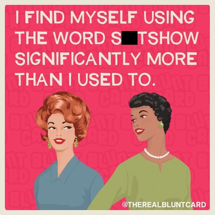 These Vintage-Style Cards Look Sweet At First Glance, Until Their Dark Humor Hits You (29 New Pics)