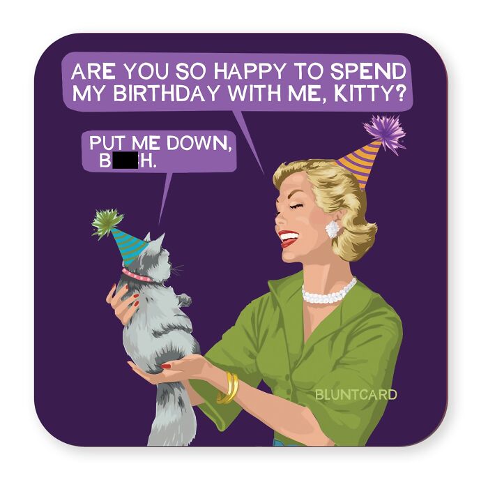 These Vintage-Style Cards Look Sweet At First Glance, Until Their Dark Humor Hits You (29 New Pics)