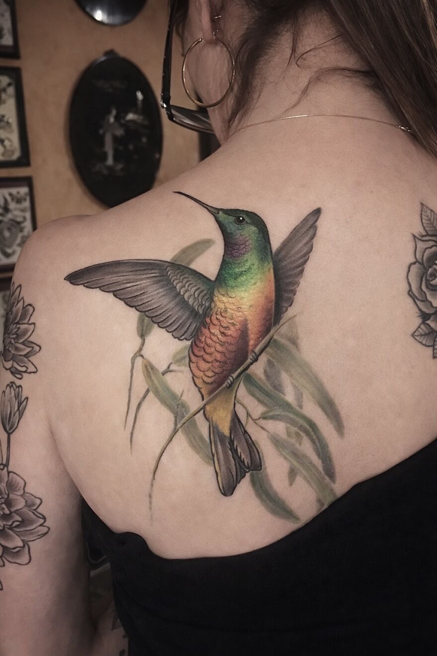 The Timeless Bird Tattoos Of Tara Morgan