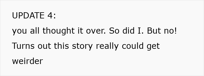 Text update about lost cat story becoming stranger, highlighting lost cat survival and family royalty themes.