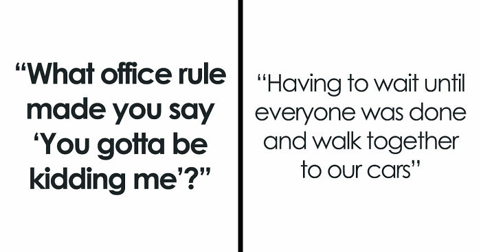 People Online Shared The Dumbest Office Rules They’ve Endured, And They’re A Corporate Nightmare