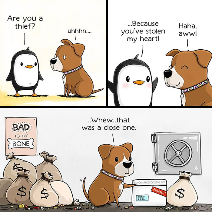 Artist Made 36 Comics That Are Sometimes Silly, Sometimes Surprisingly Relatable