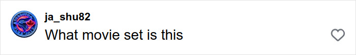 Social media comment showing user asking what movie set it is, related to adult star viral challenge discussion. Social media comment showing user asking what movie set it is, related to adult star viral challenge discussion.