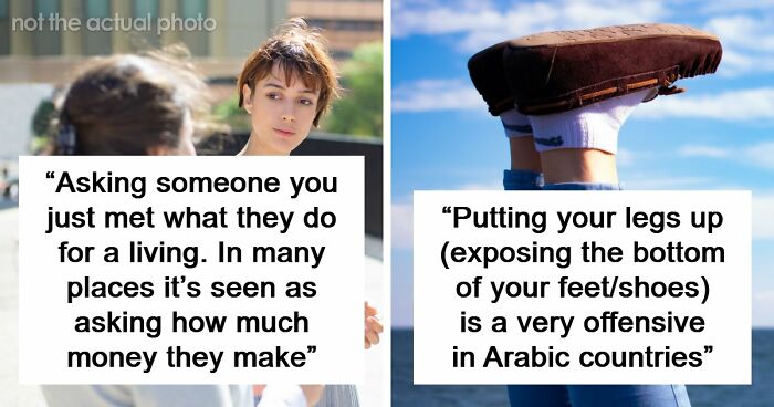 47 Things That Are Normal In America But Offensive Elsewhere