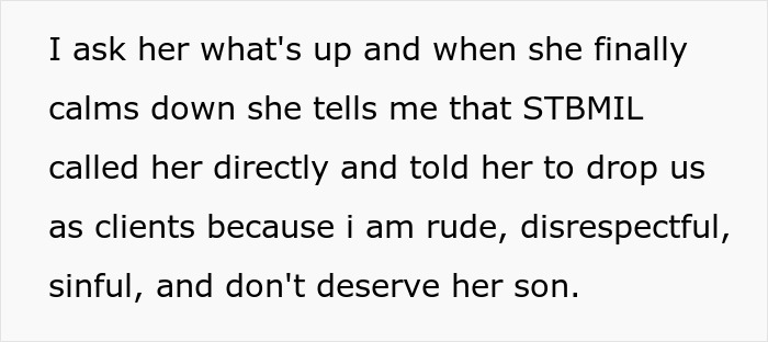 MIL Tries To Ruin Wedding By Trashing Bride To Officiant, Freezes As She Learns Bride Is Her Boss 