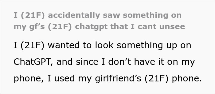 Young woman uses AI as her personal relationship coach while her girlfriend reacts with concern after discovering upgrades.