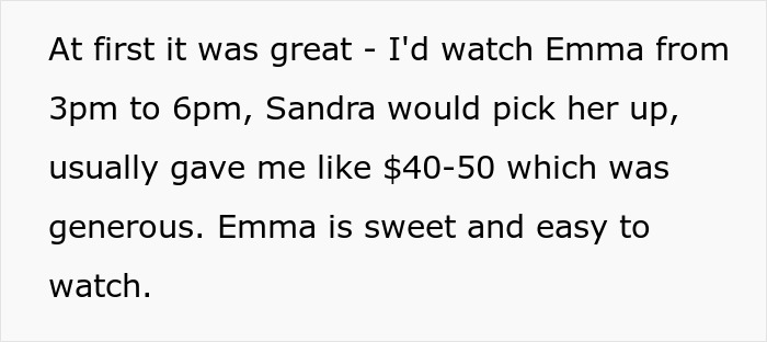 Sitter furious as drunk lady shows up 4 hours late to pick up her kid after happy hour delay.