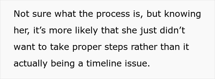 Text excerpt discussing uncertainty about the process involving aunt, camera, and family parole decisions. Text excerpt discussing uncertainty about the process involving aunt, camera, and family parole decisions.