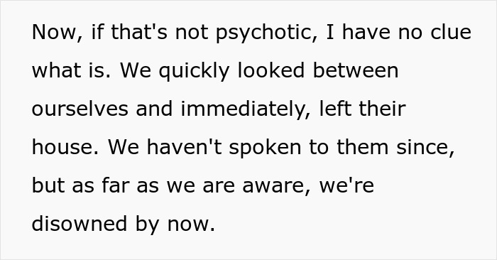 Couple discussing how man&rsquo;s parents try to guilt-trip them into having kids and threaten to disinherit them.