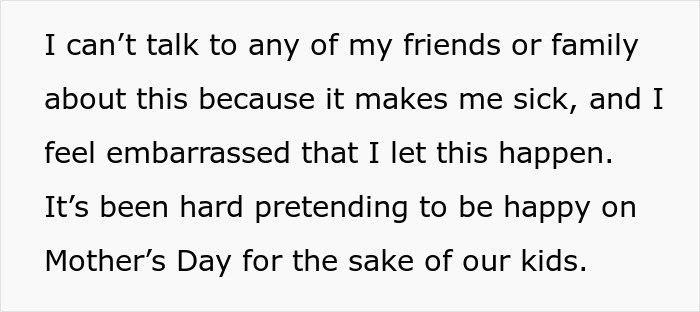 Text excerpt showing a man debating divorce due to his wife's validation seeking affecting their family life. - 22