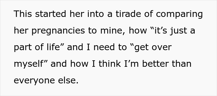 Alt text: Pregnant woman upset over expired food in her pantry, declining meals from mother-in-law causing family tension.