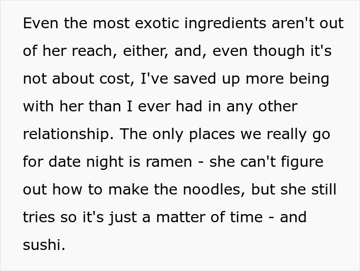 Couple enjoying homemade ramen and sushi, chef girlfriend and boyfriend not going to restaurants for date night.