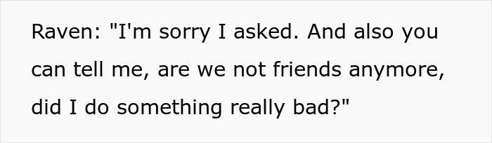 Text message conversation showing a woman asking if they are no longer friends after letting a friend stay during surgery recovery. - 43