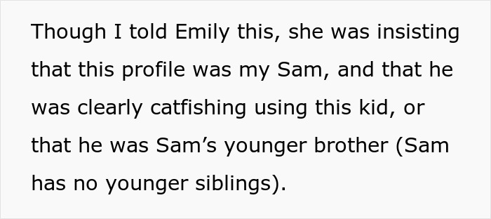 Text conversation displaying a woman fabricating cheating evidence to convince her friend to dump her boyfriend.