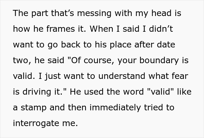Woman thinks she found a perfect match but faces therapy battles as he turns every boundary into a fight.