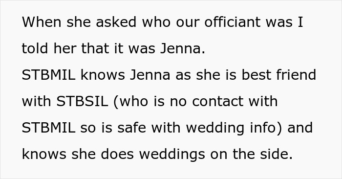 MIL Tries To Ruin Wedding By Trashing Bride To Officiant, Freezes As She Learns Bride Is Her Boss 