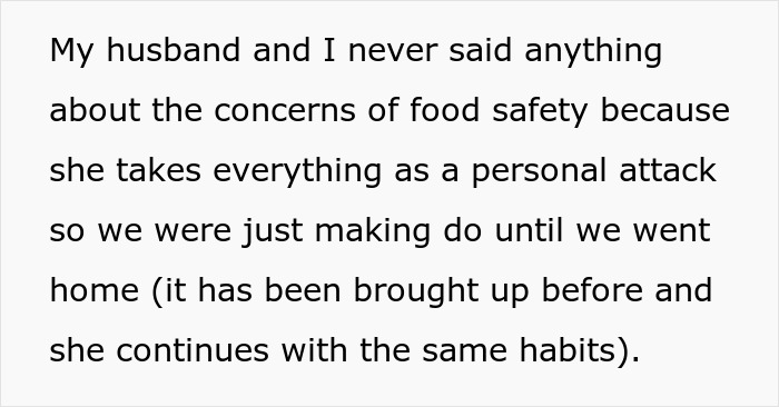 Pregnant woman refuses expired food in her pantry from 1999, causing tension with mother-in-law over food safety concerns.