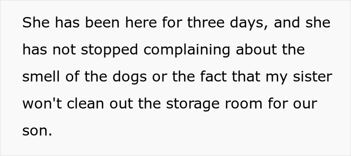Woman keeps complaining about SIL while staying at her house for free, hubby growing increasingly annoyed by her behavior. Woman keeps complaining about SIL while staying at her house for free, hubby growing increasingly annoyed by her behavior.