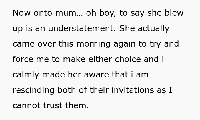 Bride-to-be rescinds wedding invitations after mom tries to force inclusion of sister&rsquo;s unruly kids at celebration