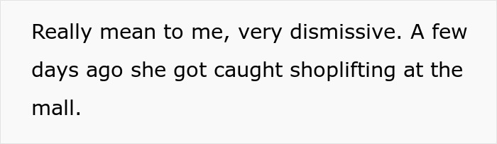 Text on a white background describing a teen telling a guy he's not her dad and his refusal to give her money. Text on a white background describing a teen telling a guy he's not her dad and his refusal to give her money.