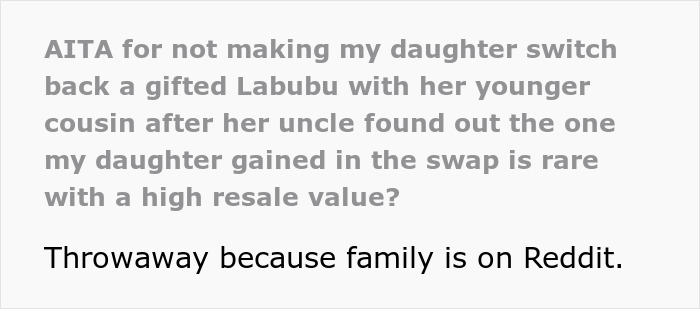 Family Drama Erupts After 12-Year-Old Gets Rare Labubu Christmas Gift Worth $170