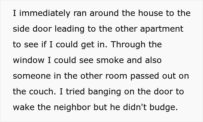 Man&rsquo;s heroic actions during a fire reveal he wasn&rsquo;t the problem after all, highlighting bravery and unexpected outcomes.