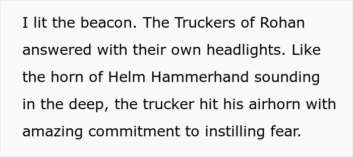 Man uses theatrics to scare workplace bully during a dramatic airhorn moment, creating intense fear and revenge impact.